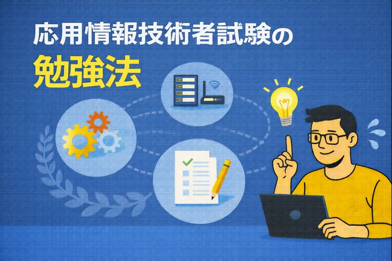 独学でも合格できる！応用情報技術者試験の勉強法をご紹介します！