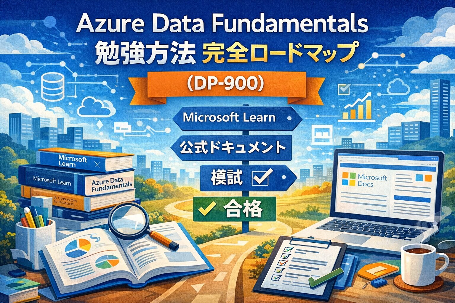 Azure Data Fundamentals 勉強方法 完全ロードマップ（DP-900）