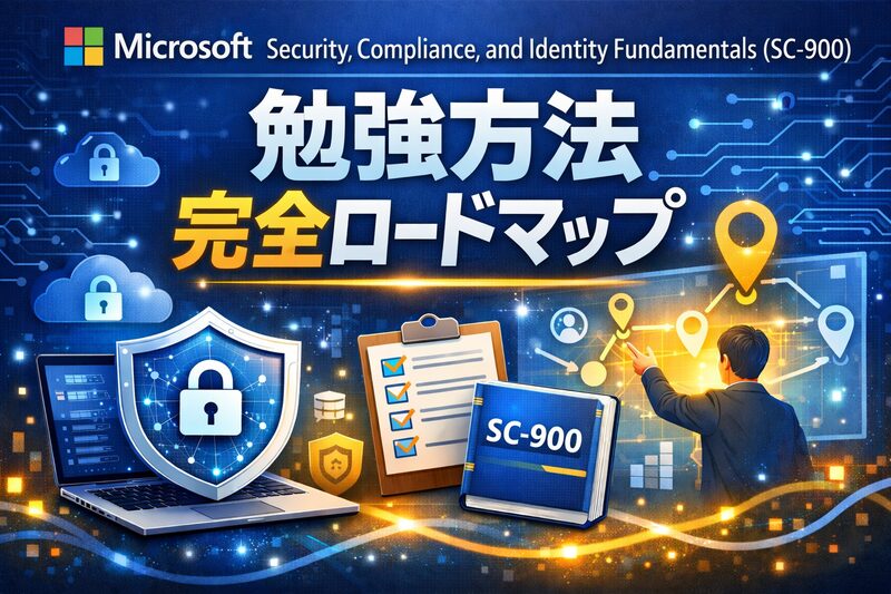 Microsoft Security, Compliance, and Identity Fundamentals（SC-900） 勉強方法 完全ロードマップ